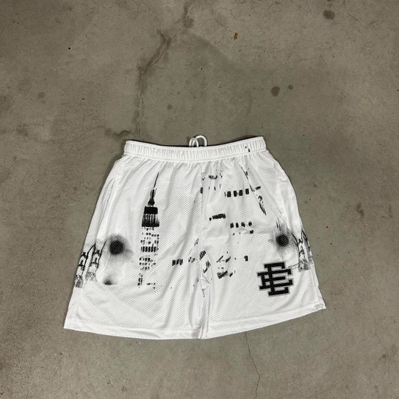 White Eric Emanuel shorts - Picture 4 of 4